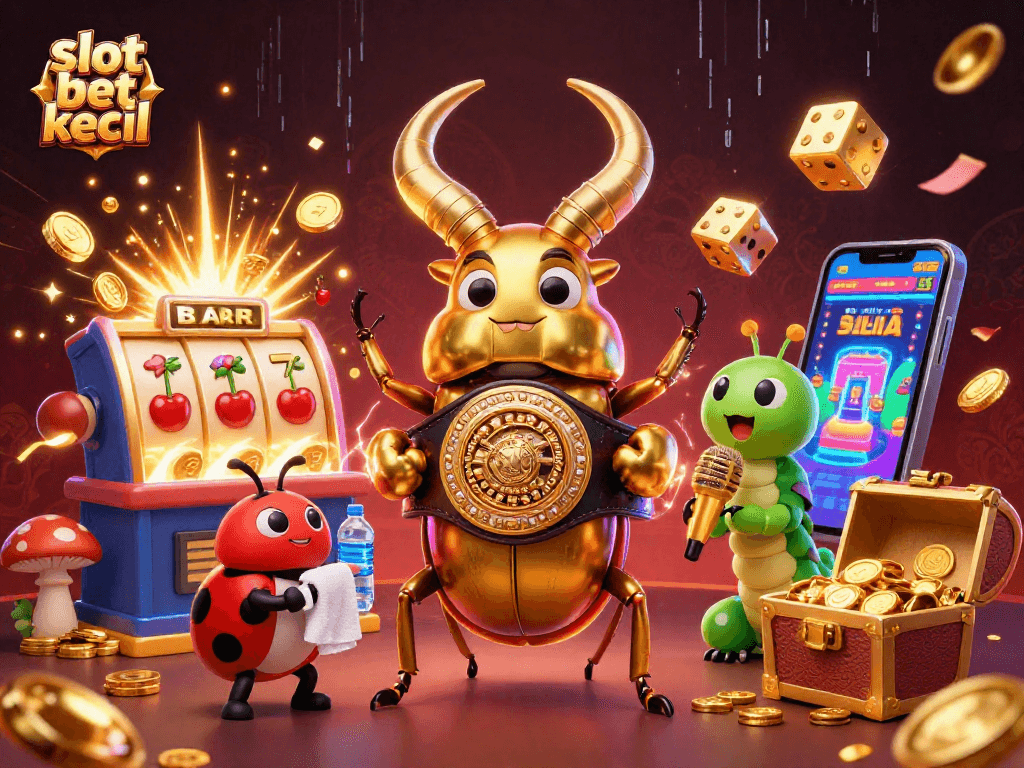 Slot bet kecil menghadirkan jackpot menarik dengan karakter 3D yang penuh warna.
