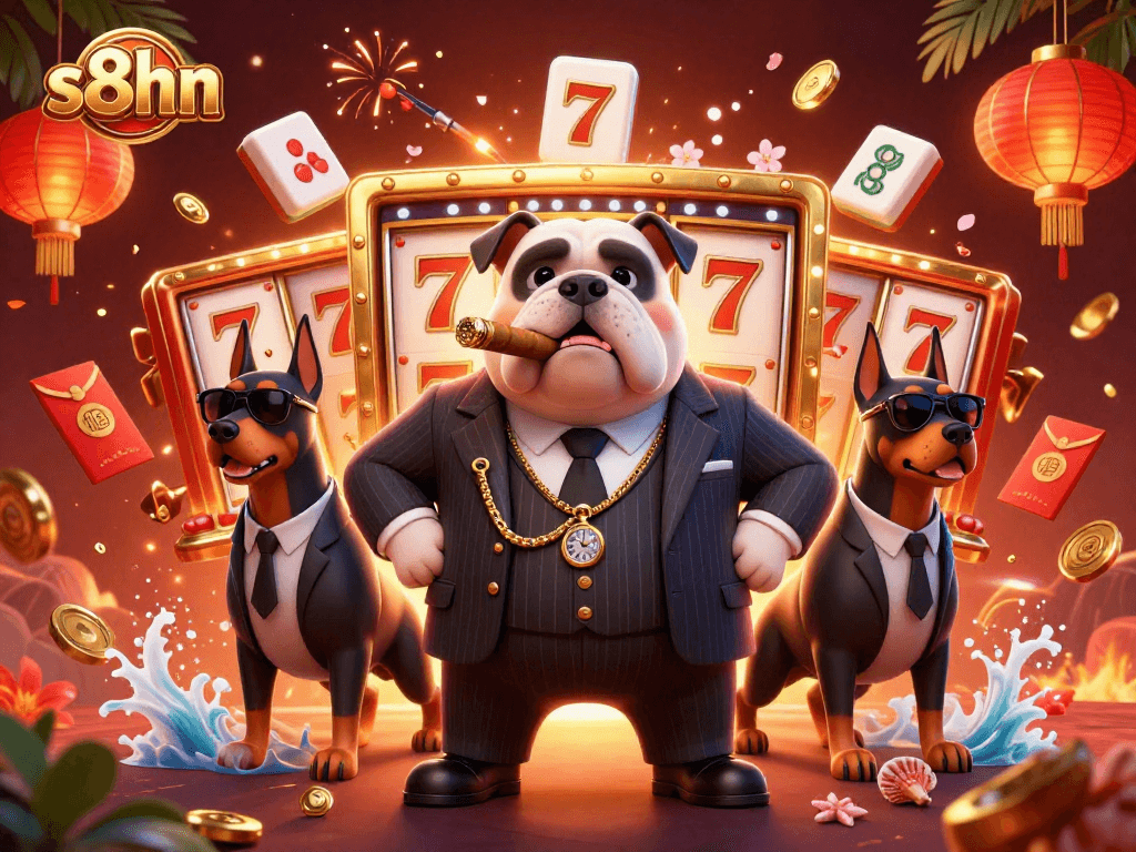 Engage in thrilling gameplay with s8hn's vibrant casino scene, featuring mafia elements and dynamic jackpots.