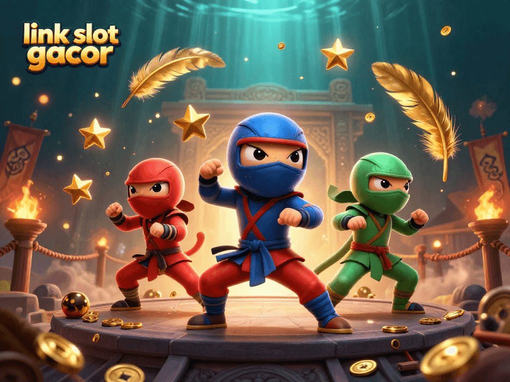 Play big on link slot gacor with vibrant chameleon team amidst thrilling casino elements.