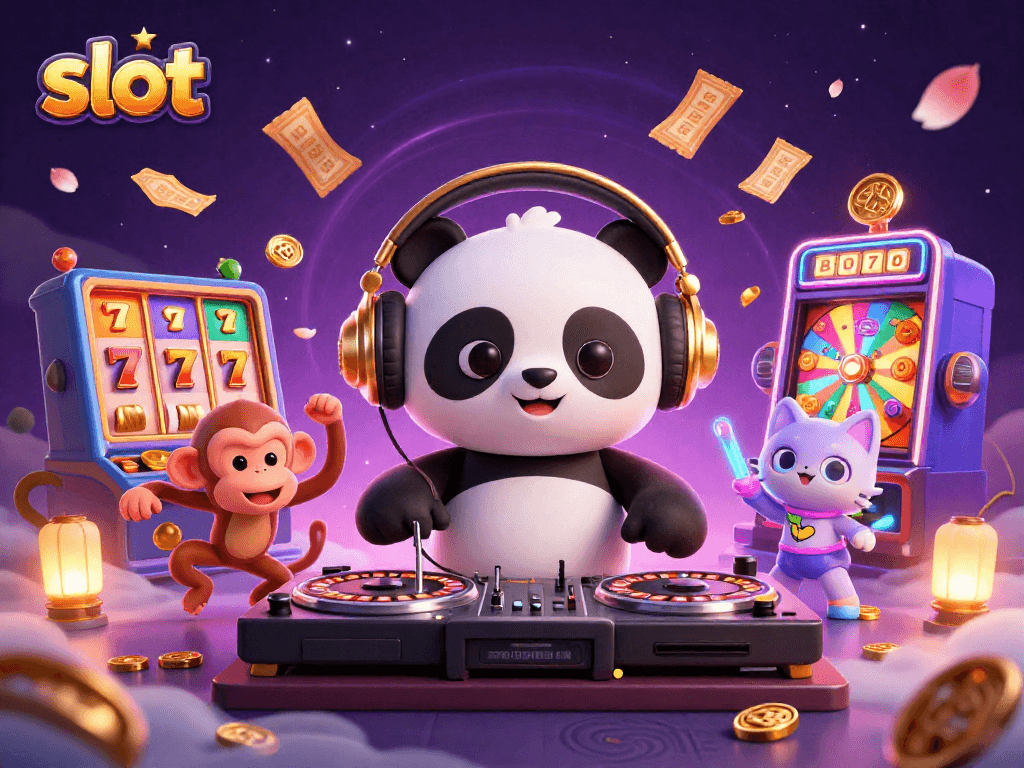 Slot gacor terbaik memukau dengan DJ panda, monyet breakdance, dan anak kucing di pesta