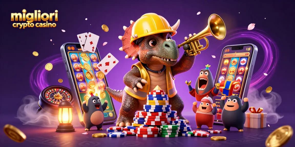 Migliori crypto casino: Gioca alle slot e vinci premi in un ambiente emozionante e vibrante.