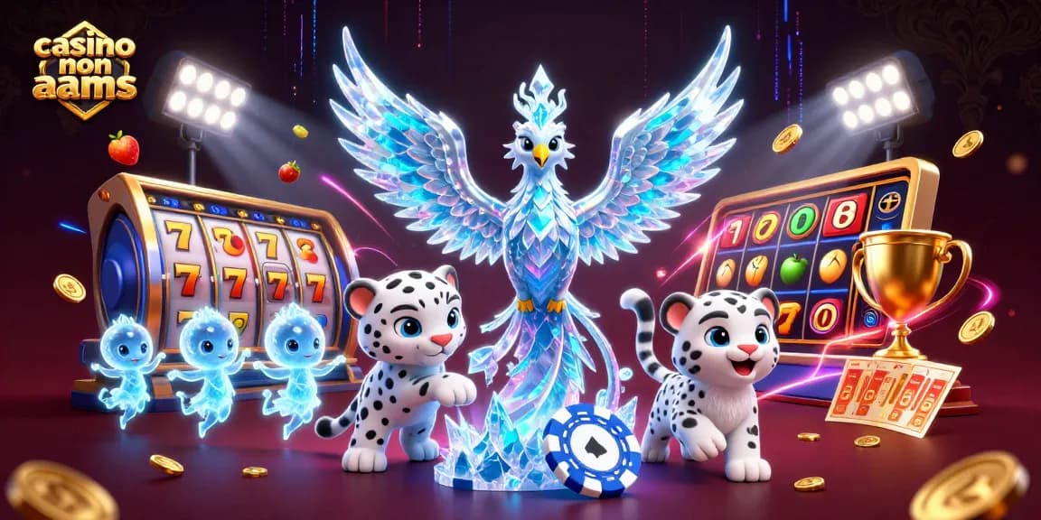 Vivi l'emozione del casino non aams con un'incantevole illustrazione 3D piena di azione.