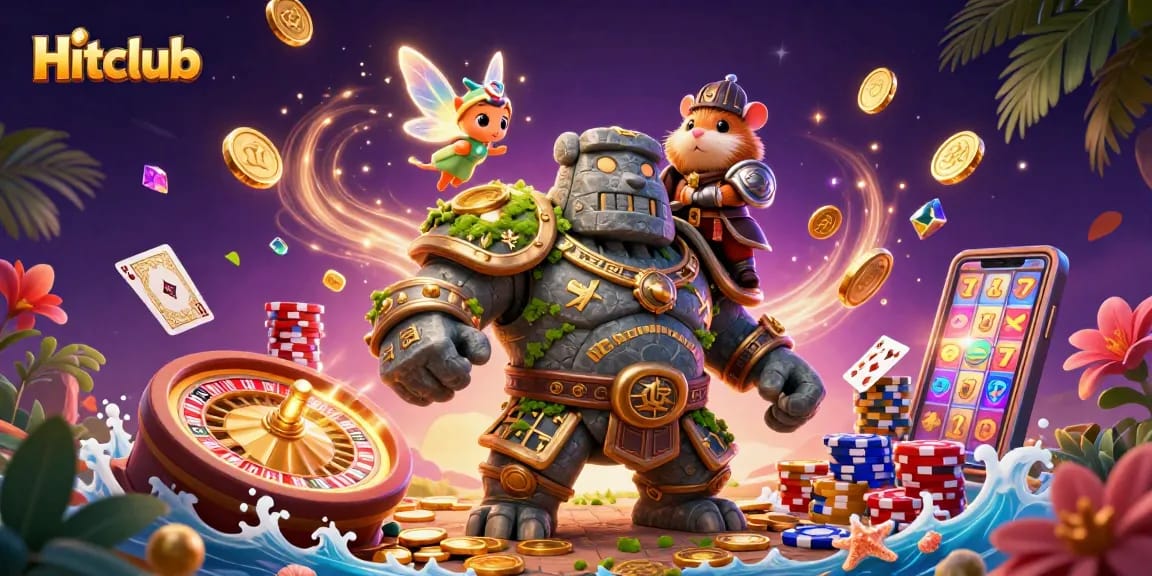 Engage with Hitclub's vibrant gaming scene featuring exciting slots and dynamic action.