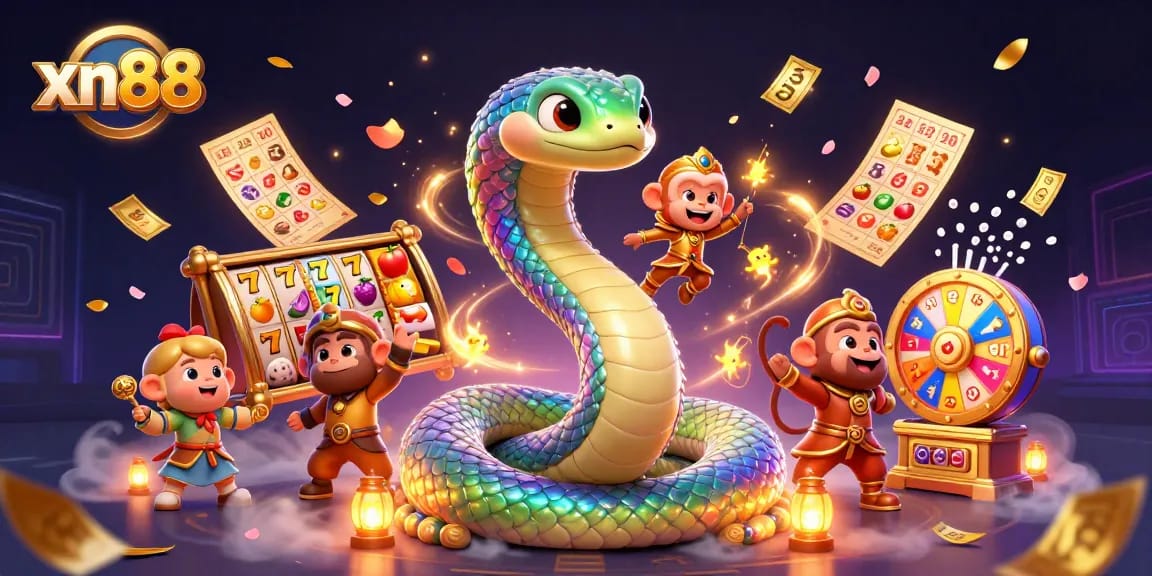 Play exciting games at xn88 with vibrant slot reels and a thrilling atmosphere.