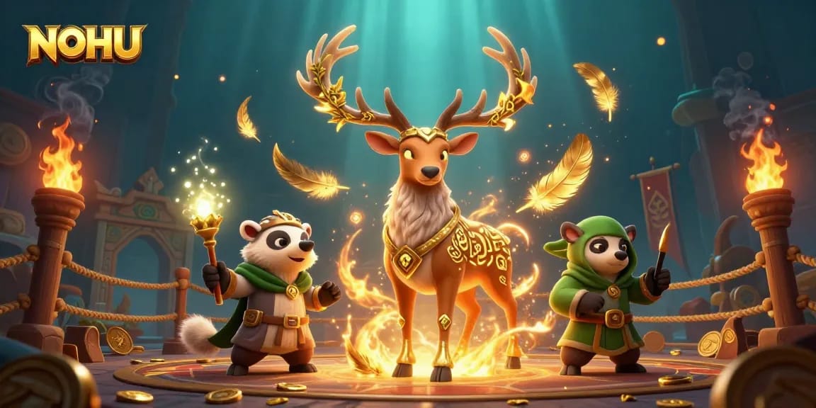 Engage with NOHU for thrilling casino adventures with enchanting characters and rich elements.