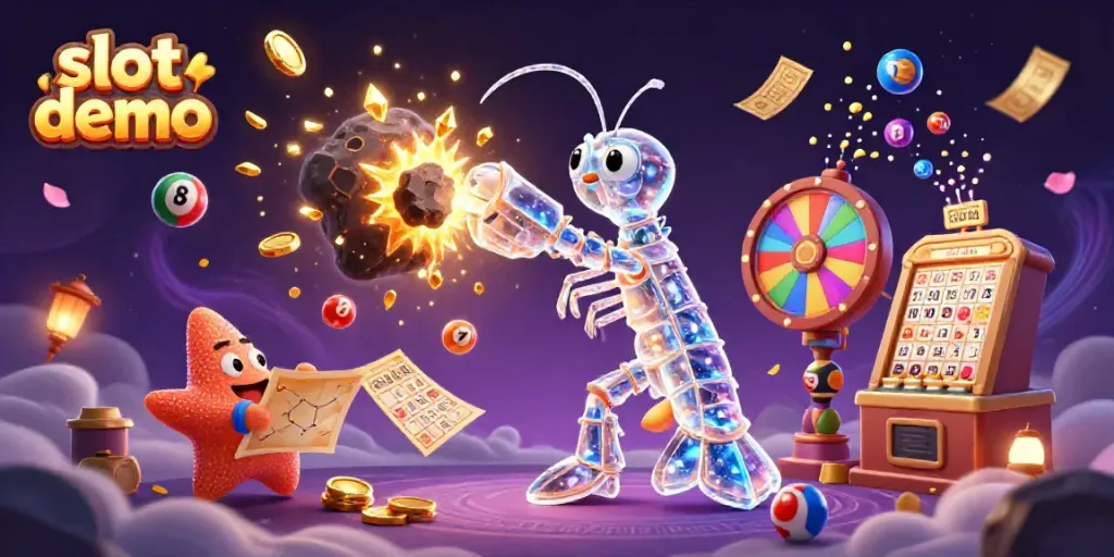 Mengalami keseruan slot demo dengan samurai mantis yang memecahkan asteroid dan menghasilkan koin emas.