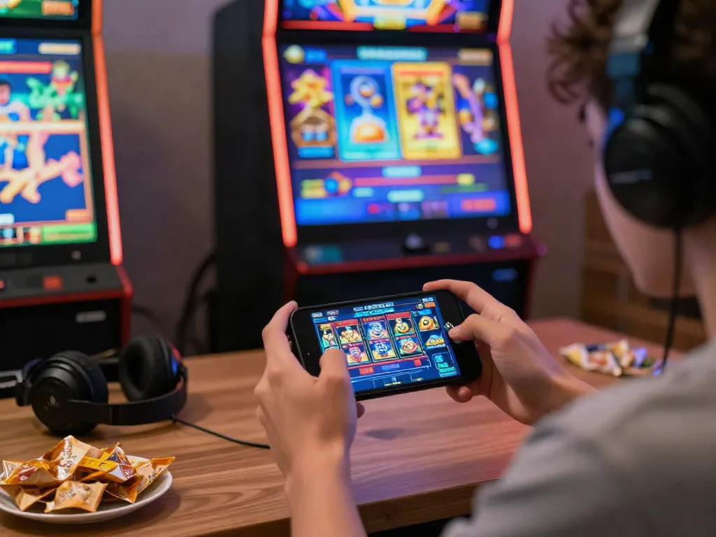 Pengalaman bermain ZEUS222 di perangkat mobile dengan atmosfer gaming yang menarik.