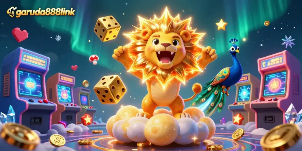 Experience excitement with garuda888link featuring dynamic casino elements and 3D characters.