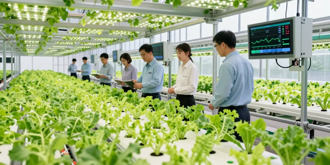 Efficient indoor agriculture facility showcasing cika4d's modern farming solutions