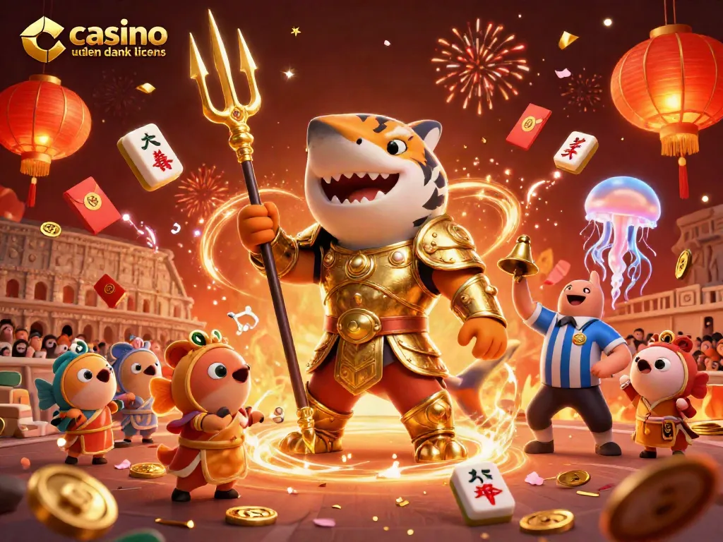 Experience thrilling action at a casino uden dansk licens with our dynamic underwater scene featuring vibrant characters and elements.