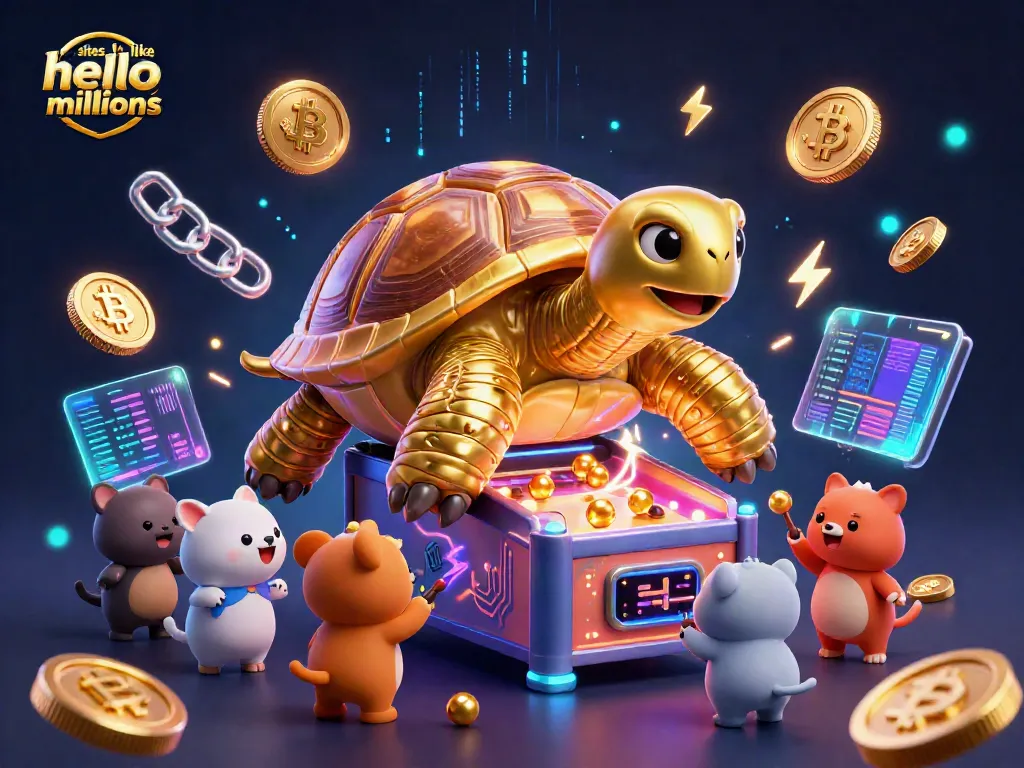 Play at sites like hello millions with excitement, featuring a golden tortoise pinball machine.